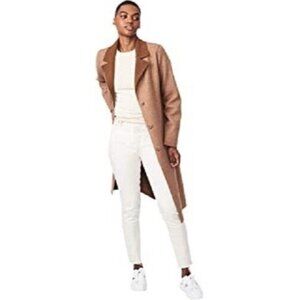 Bernardo NWT $210 M Sweater Coat in Brick Brown